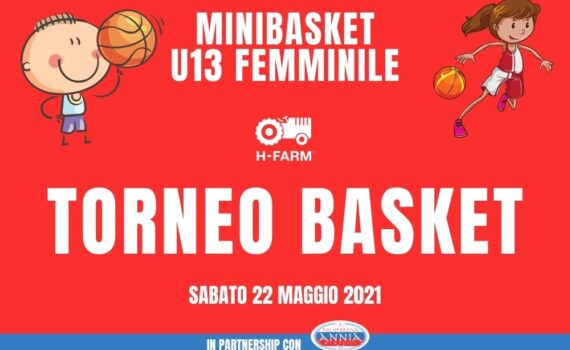 Torneo Minibasket e U13 femminile H-farm
